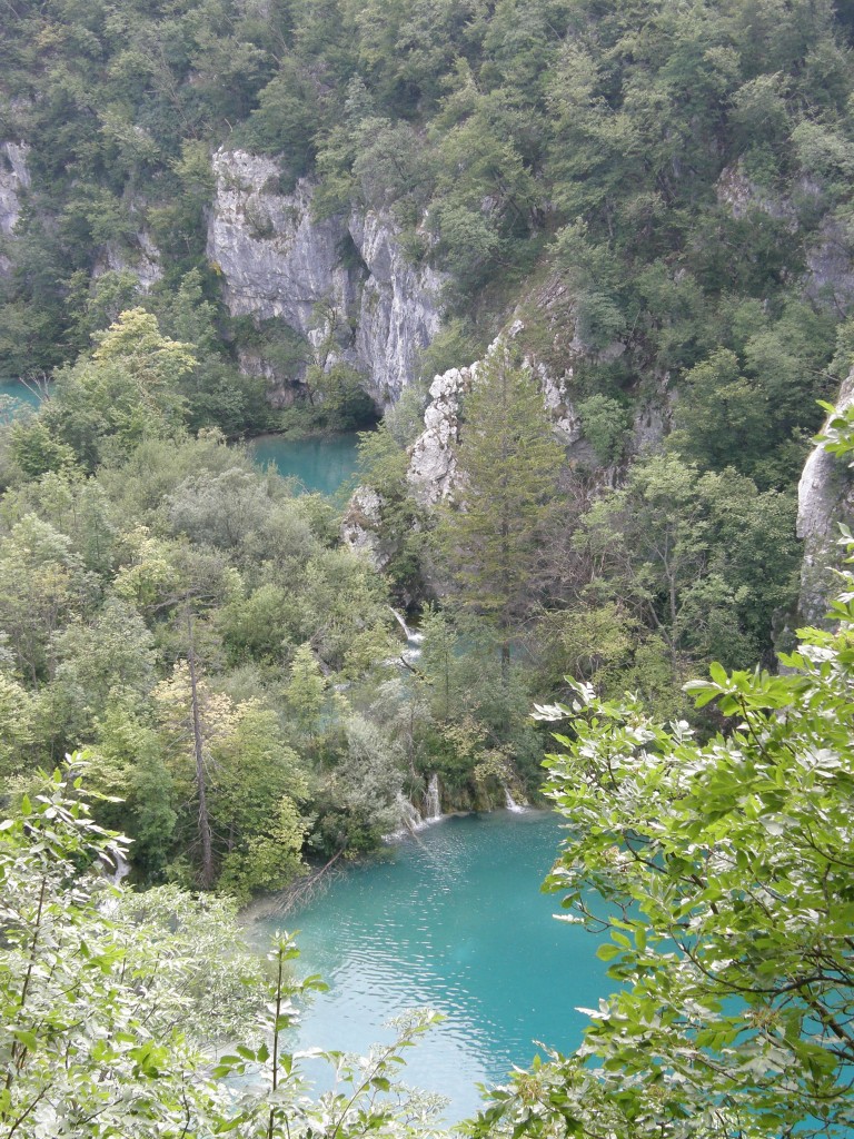 НП "Плитвицкие озера". Вид со скалы