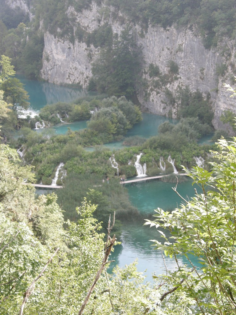 НП "Плитвицкие озера". Вид со скалы