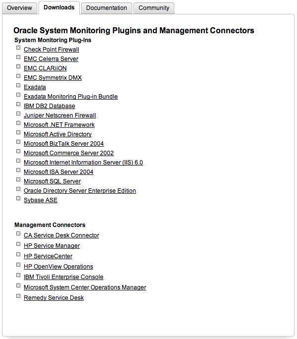 EM Monitoring plugins