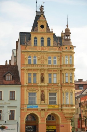 Домики на площади Пржемысла Отакара II