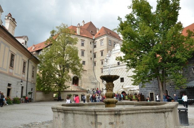 Архитектура Нижнего замка Чешский Крумлов