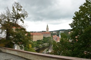 Вид на город