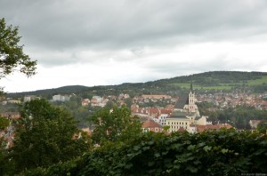 Вид на город