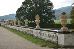 Верхний парк в замке Чешский Крумлов