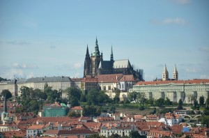 Вид на Пражский град