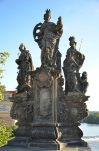 Скульптура на Карловом мосту