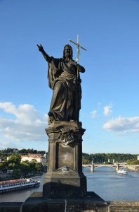 Скульптура на Карловом мосту