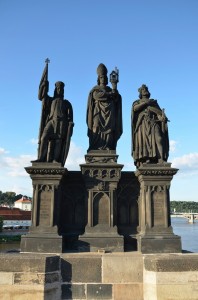 Скульптура на Карловом мосту