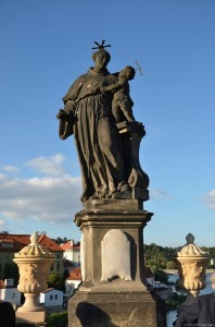 Скульптура на Карловом мосту