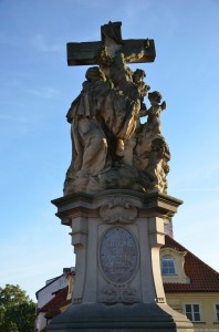 Скульптура на Карловом мосту