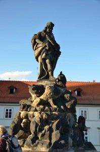 Скульптура на Карловом мосту