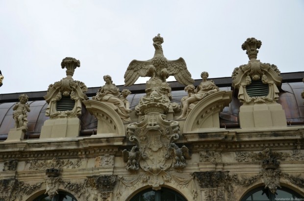 Цвингер. Архитектура Цвингер. Архитектура