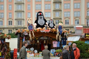 Лавки на площади Альтмаркт Лавки на площади Альтмаркт