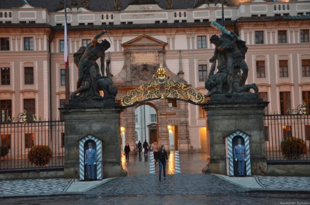 Первый двор Пражского града